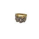 10k 15mm 1.00ct diamonds Monaco ring SPECIAL BLACK FRIDAY