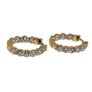 10k Huggy's 1.64ct diamants VS
