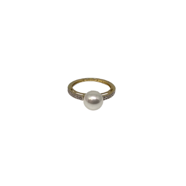 10k Gold Pearl Ring