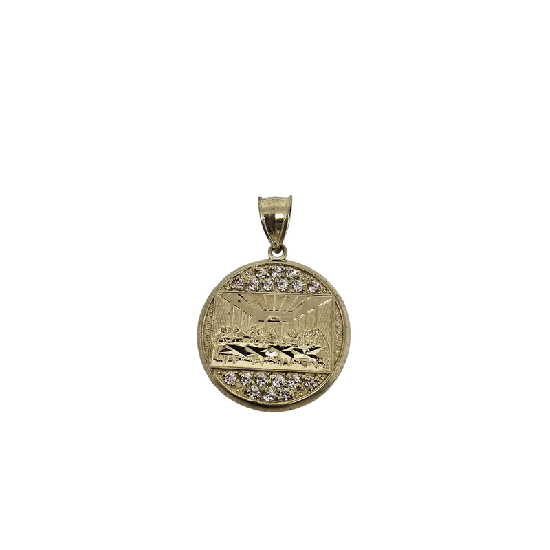 The last supper  - 10K Gold  Pendant