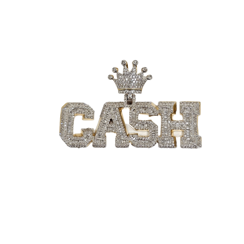 10k Cash Crown 2.54 de diamants Or jaune