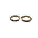 14k Yellow Gold Huggies