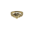 10K Yellow Gold Heart Ring