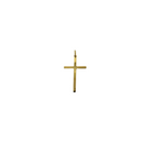 10k Gold  Cross Pendant Milano
