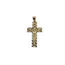10k Gold Cross Pendant NEW CAL-091