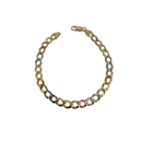 4.5mm Miami Cuban Link Bracelet or jaune 10K Box-002