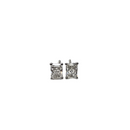 Classy Diamond Radiant 2.00 CT Diamond VS1 Lab 14K white Gold Earrings