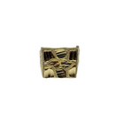 10k Nugget style  Ring