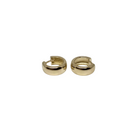 10K Yellow Gold Huggies
