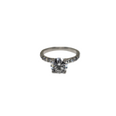 14k 1.50ct Round Shape VVS Diamonds Ring