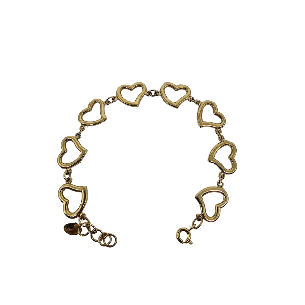 4.5mm Miami Cuban Link Bracelet or jaune 10K Box-002