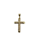 10k Gold Cross Pendant NEW ASK-1088