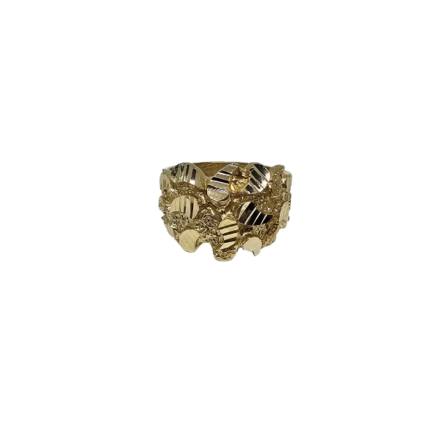 10k Gold Nugget-25 Ring