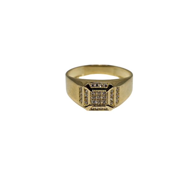 10k Gold Paco Ring
