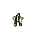 10k Letter A Ring