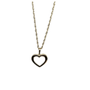 Chaîne en or 10k avec pendentif croix en or jaune