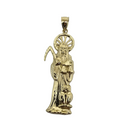 10k Gold Reaper Pendant New