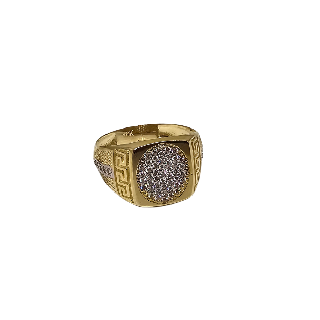 10K Gold Jack  Ring New HRT_039