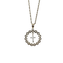 Faith to you : 10K Gold crpss Pendant on Singapore Chain
