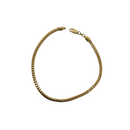 2.5mm Miami Cuban Link Bracelet 10K Yellow Gold ASK-1150