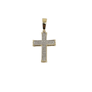 10k Cross 0.21ct of Diamonds 10k Gold NEW