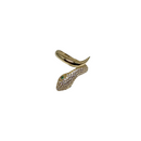 10k Gold Snake Women Ring New