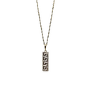 Chaîne en or 10k avec pendentif Méduse en or jaune Nouveau