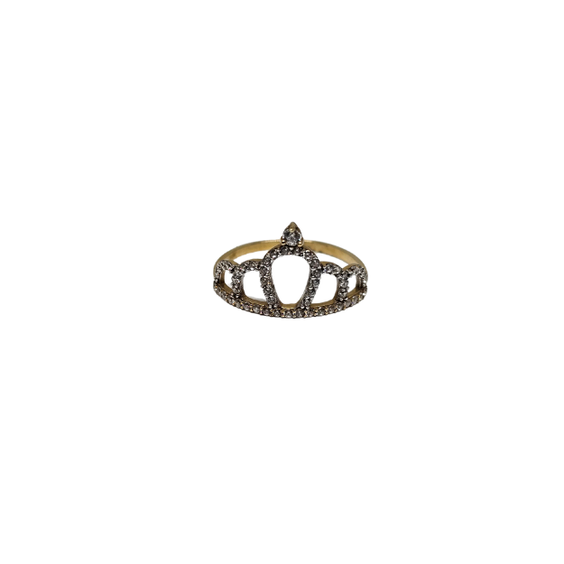 10k Gold Auria Crown Ring