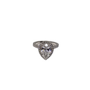 Magnifique bague 14k 3.74ct Pear Shape Vs Diamonds