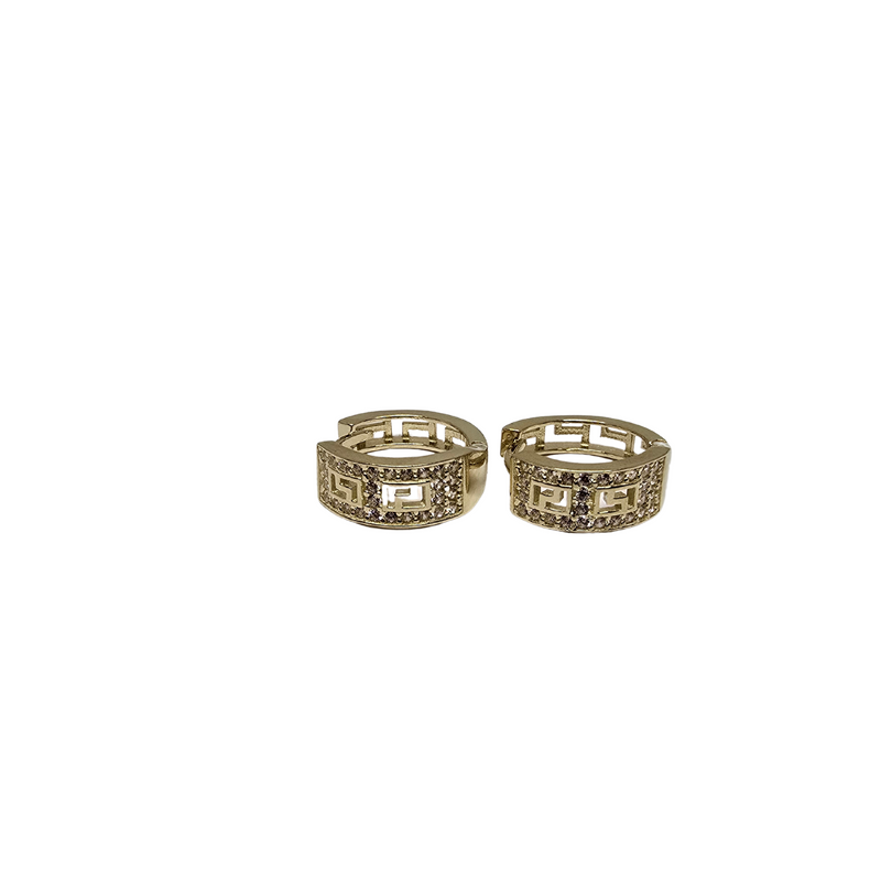 10K Yellow Gold Huggies Earring