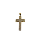 10k Gold Cross Pendant Alessio