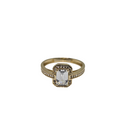 10k Gold Stone  design Women Ring New