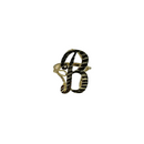 10k Letter B Ring