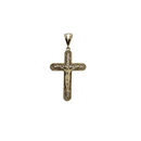 Classic 10K Yellow Gold Cross Pendant – A Timeless Statement
