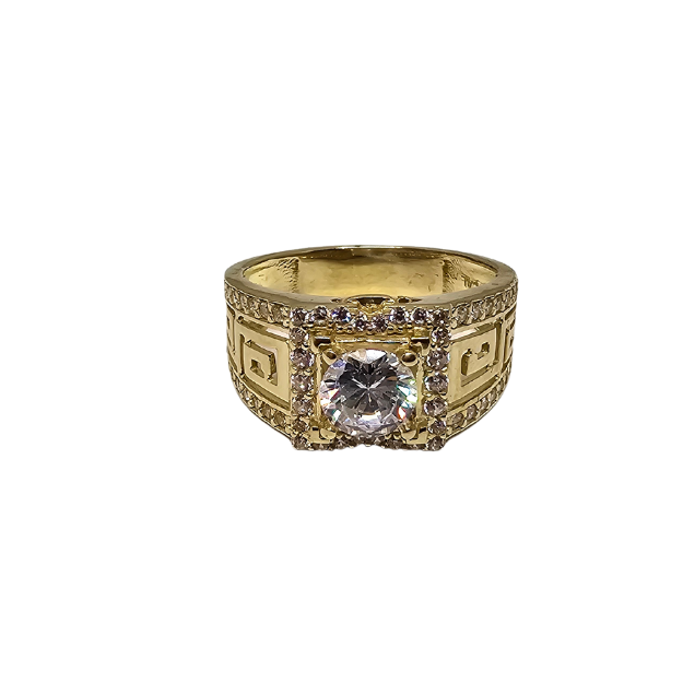 10K Gold Stone Ring New cali-124