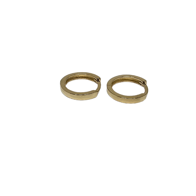 10k Huggies Earring Yellow Gold