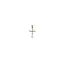 10k Gold Cross Pendant Edgardo