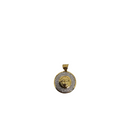 10k Medusa Pendant New