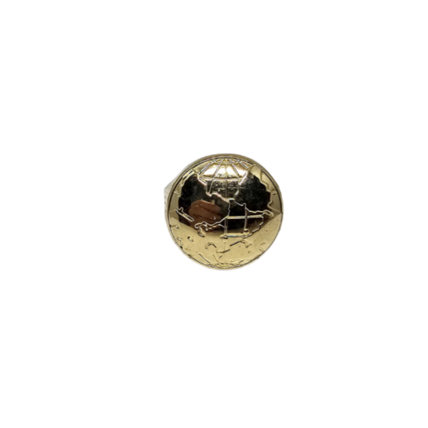 10K Gold Globe-47 Ring
