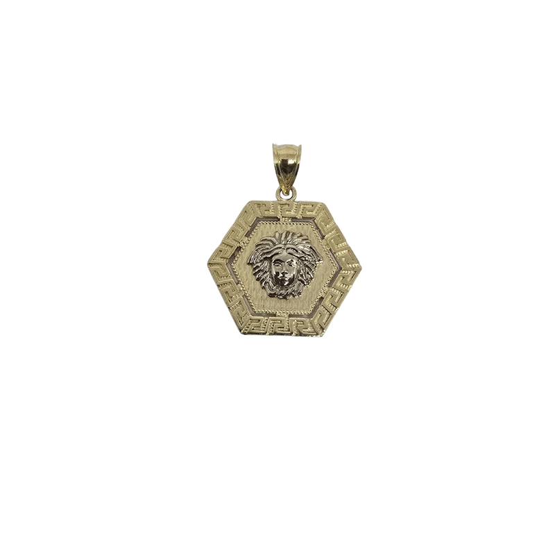 Medusa   - 10K Gold  Pendant