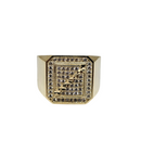 10k Square allesandro Ring