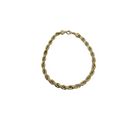 10k Bracelet torsade 6mm coupe Diamant