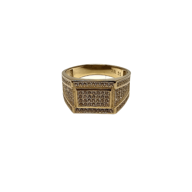 10K Gold Adam Ring New YYY-07