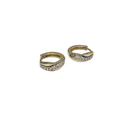 Luxe Hug: 10K Gold Micro Hoops