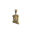 10k Yellow Gold Jesus Pendant New