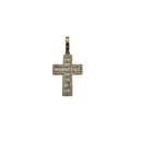 Lustrous 10K Yellow Gold Crucifix Pendant