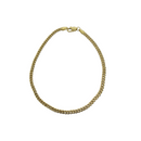 10k Bracelet à maillons cubains Miami 3mm