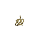 10k Gold One hundred dollars Pendant New