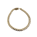 Bracelet en or jaune de Monaco 10k 5mm