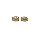 10k greek design style earrings
